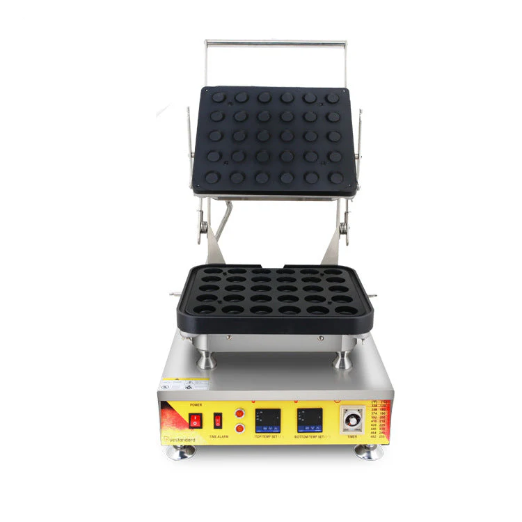 30-Hole Commercial Egg Tart Machine – Versatile Electric Cookie Press & Tart Shell Baker (NP-839) - Image 2