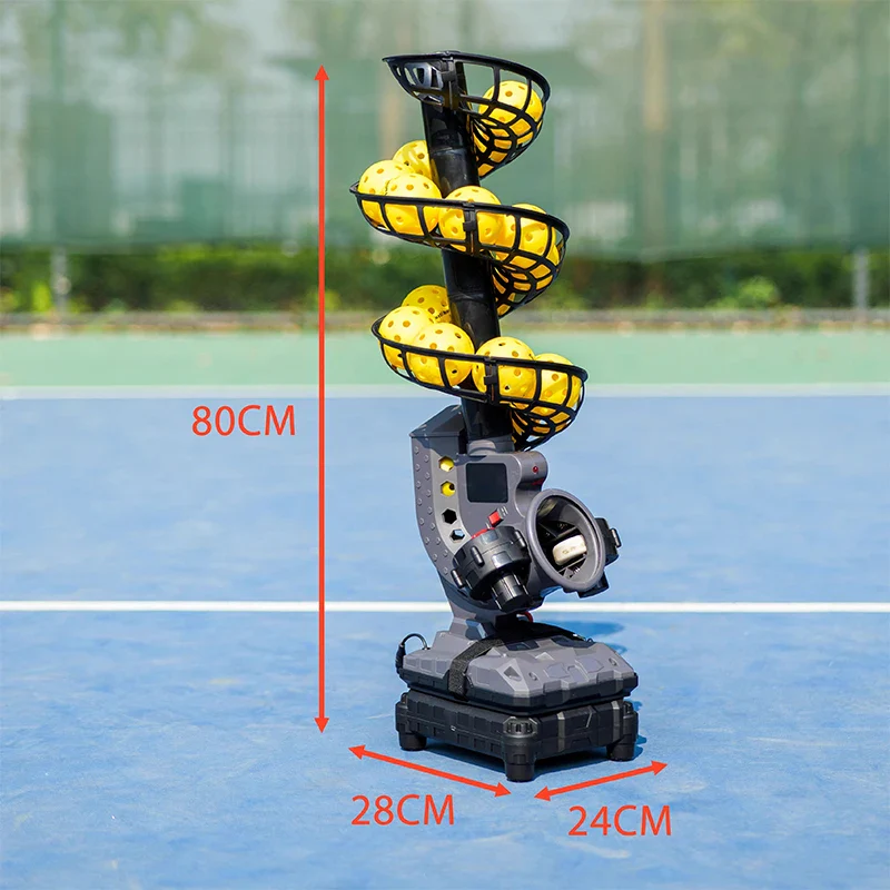 3802PBH Pickleball serving machine can automatically swing for single person to practice hitting pickleball training equipment - Image 2