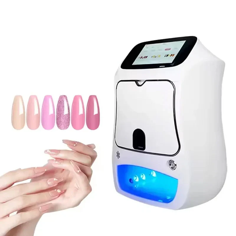 NP-110D 3D Nail Art Printer Machine Creative Drying Integrated Printing Printers Fully Automatic Intelligent Painted Manicure For Salons