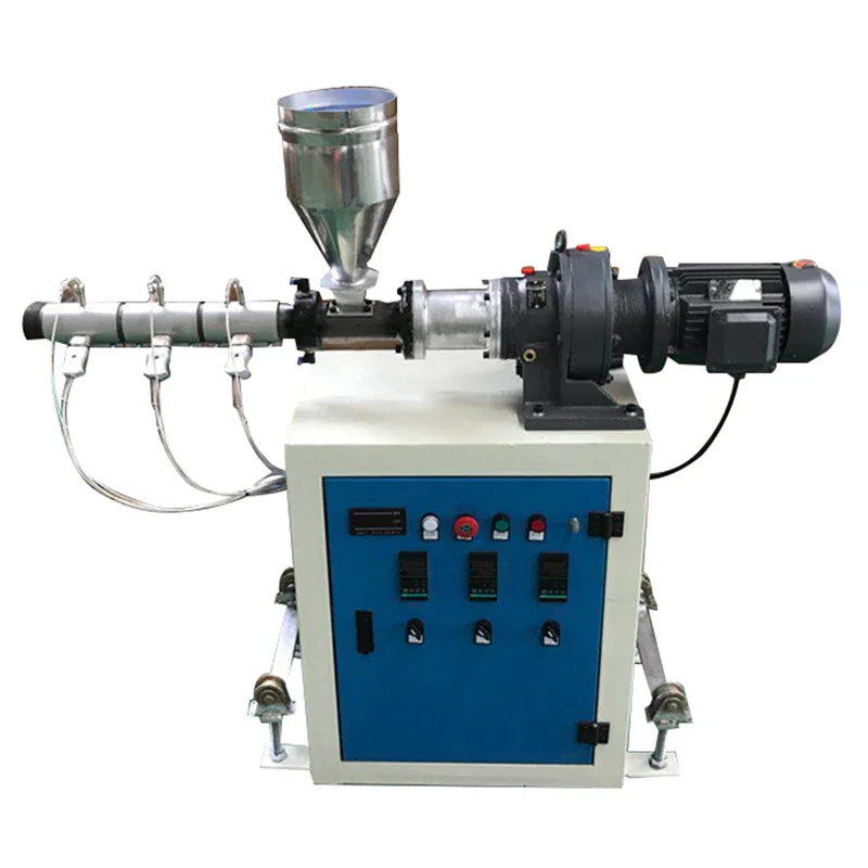 3D Plastic extrude machine,Laboratory Desktop Plastic Desktop Polymer Material Single Screw Small Extruder - Image 3