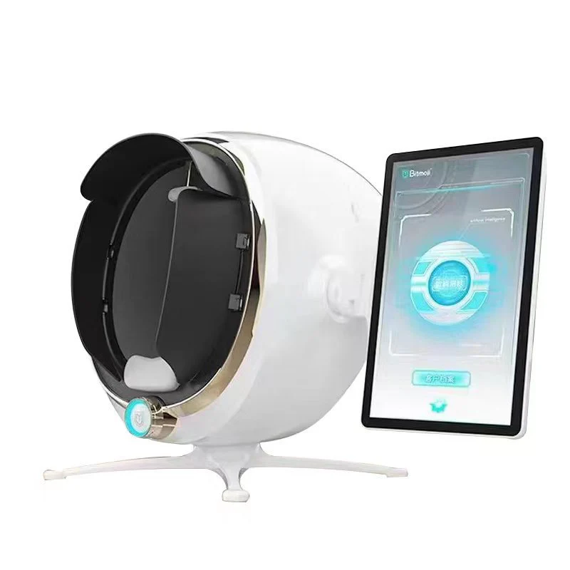 Portable 3D Ai Face Skin Diagnostics Analyzer Facial Tester Scanner Magic Face Mirror Device Skin Analysis Machine Skin Analyzer