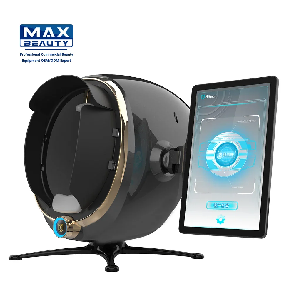 Portable 3D Ai Face Skin Diagnostics Analyzer Facial Tester Scanner Magic Face Mirror Device Skin Analysis Machine Skin Analyzer - Image 5