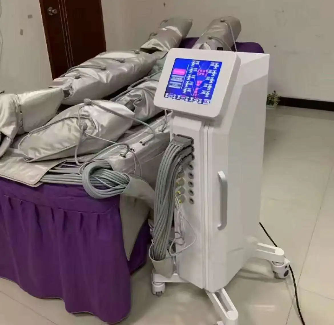 3IN1 Far Infr EMS Pressure Body Legs Pressotherapie Air Pressure Presoterapia Lymphatic Drainage Machine for Health Care-IJU78