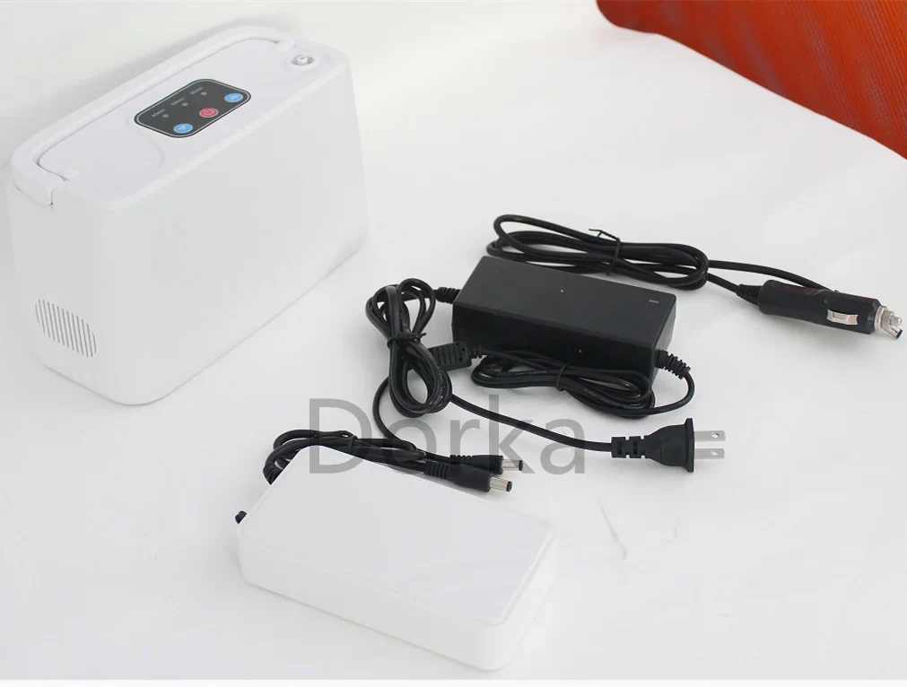 3L/mine Mini Portable Oxygen Concentrator with Battery for Home Travel and Car Use Ventilator AC110-220V Low Operation Noise - Image 6