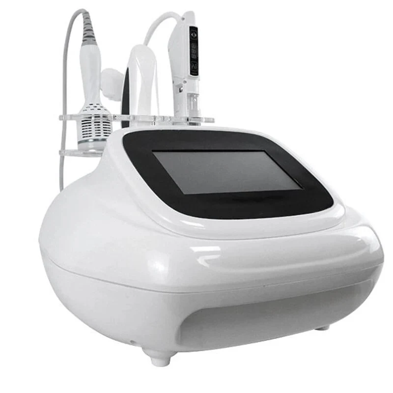 40.68 RF Skin Tightening Vmax Face Lift Needle Free Mesotherapy EMS Skin Rejuvenation Cold Hammer Facial Machine - Image 2