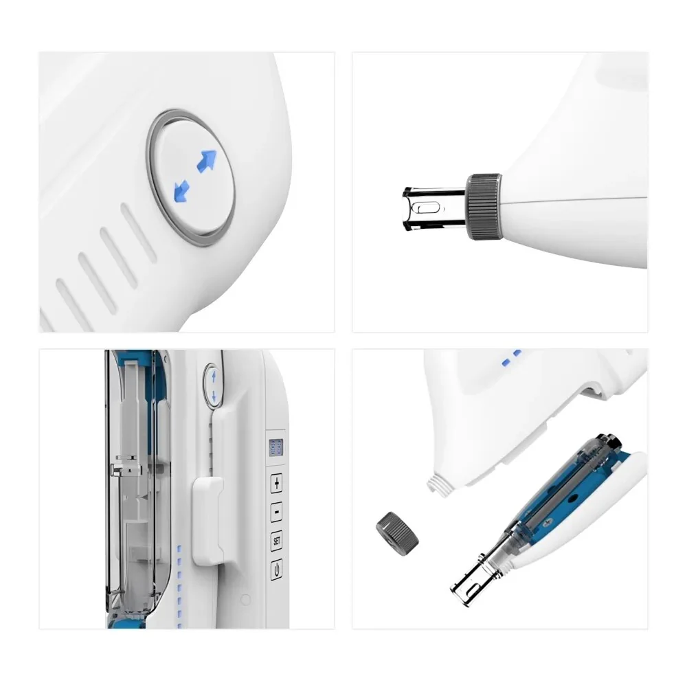 40.68 RF Skin Tightening Vmax Face Lift Needle Free Mesotherapy EMS Skin Rejuvenation Cold Hammer Facial Machine - Image 6