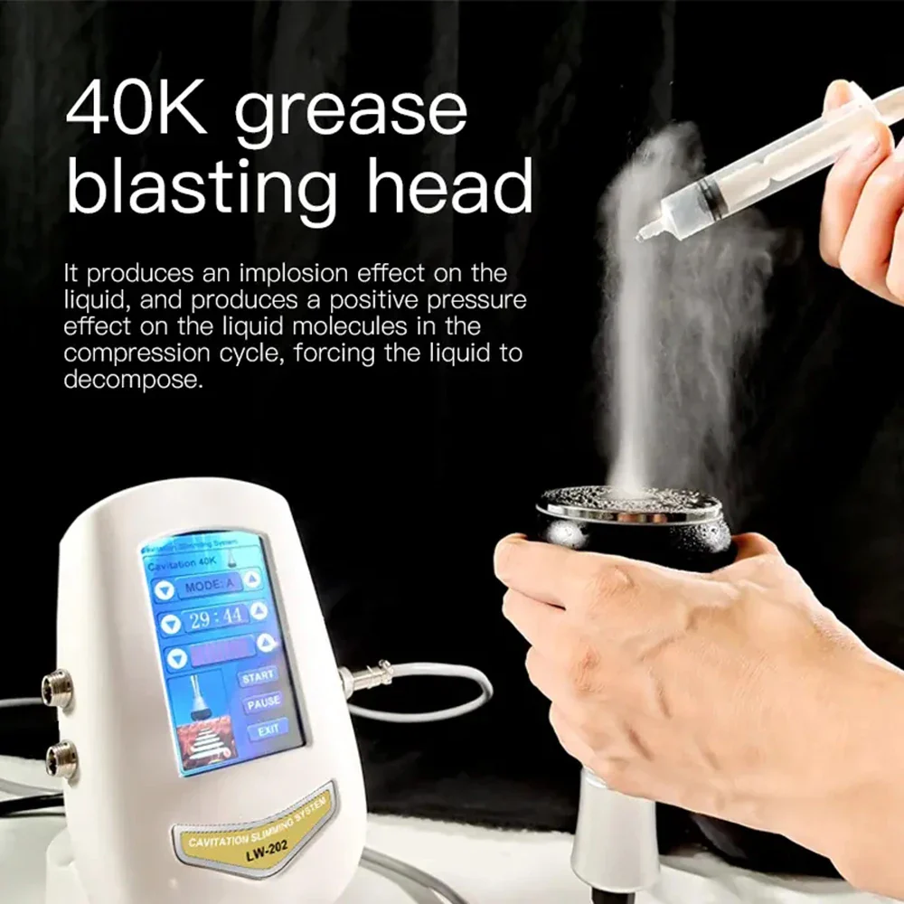 40KHZ 4IN1 Cavitation Ultrasonic Body Slimming Machine RF Beauty Device Facial Massager Skin Tighten Face Lifting Vacuum Suction - Image 6