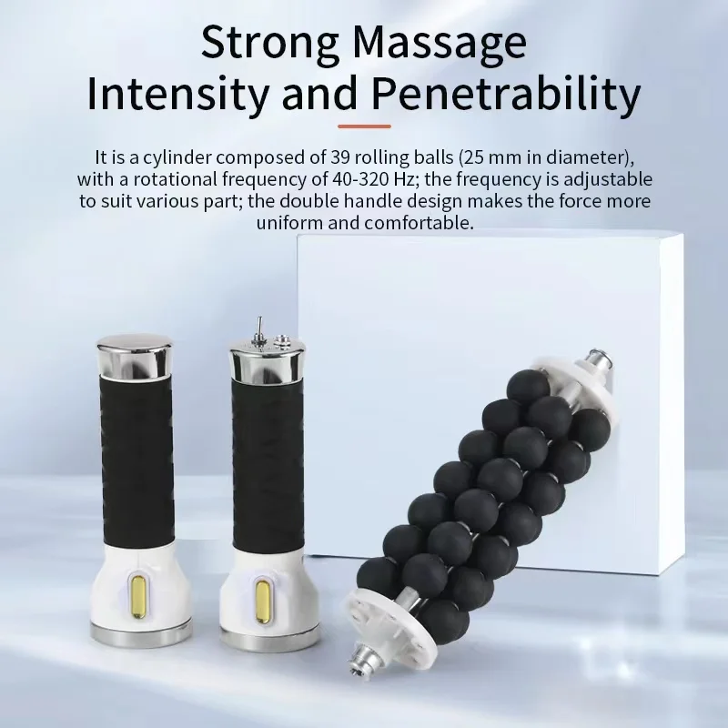 40W Electric Roller for Muscle Body Relaxing High Frequency Rolling Massage Fitness Anti-Cellulite Slimming Machine for Women - Image 4