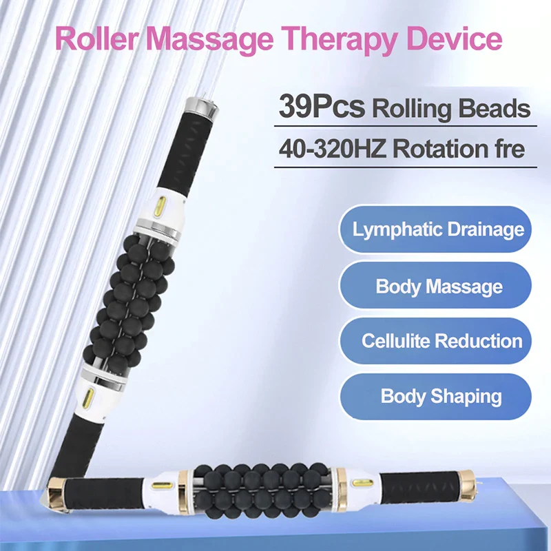 40W Electric Roller for Muscle Body Relaxing High Frequency Rolling Massage Fitness Anti-Cellulite Slimming Machine for Women - Image 5