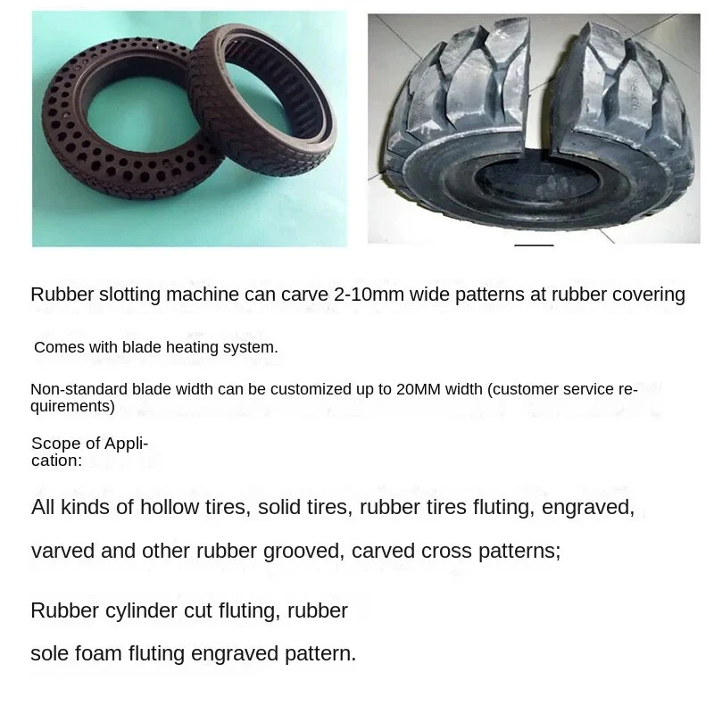450W Pulse Type Tire Slotting Machine Tire Rubber Engraving Truck Car Rubber Tire Slotting Electric Rubber Cutting Sculpture - Image 4