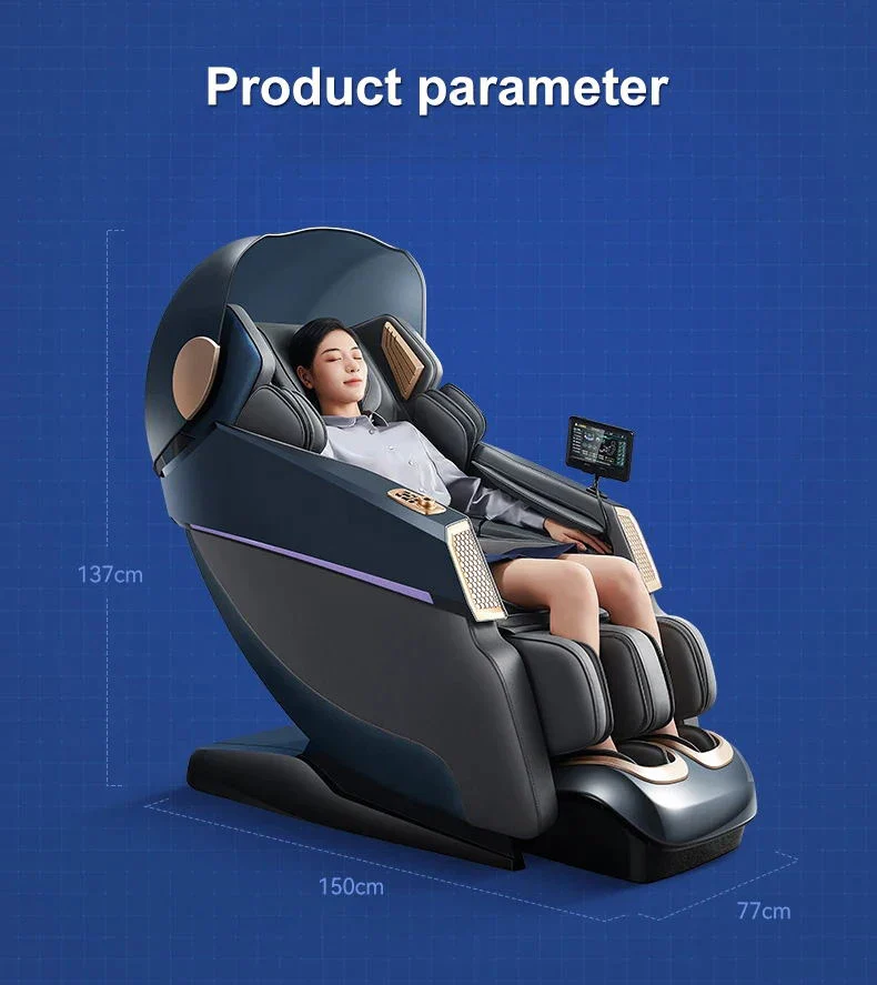 4D SL Airbag Zero Gravity full body Massage Chair Home 3D Office Electric Leg Lift Office Chair Massage Sofa - Image 7