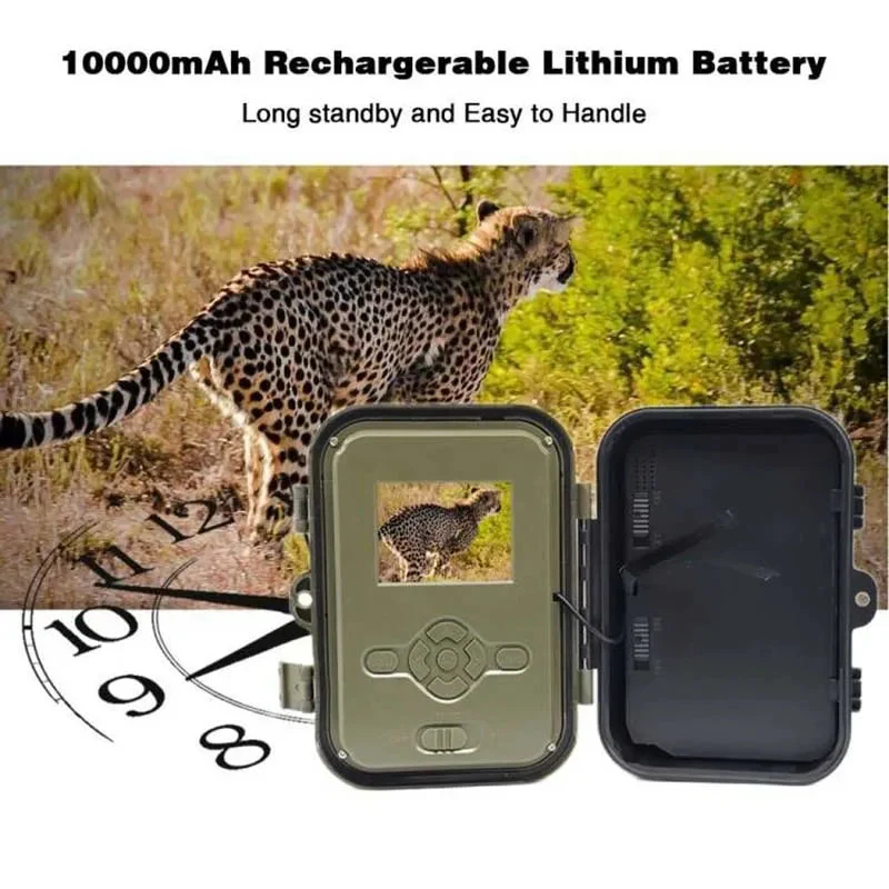 4G LIVE Video Hunting Trail Camera 10000mah Lithium Battery Cellular Camera 36MP4K Wireless APP Cloud Service IR Night Vision De - Image 6