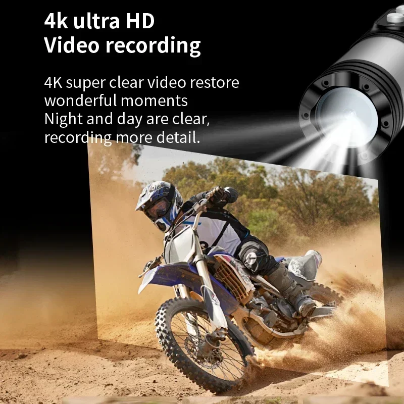 4K WIFI Action Camcorder Motorcycle Bike Helmet Camera Outdoor Waterproof Sport Cam Action Cam Car DVR Video Recorder Dash Cam - Image 3