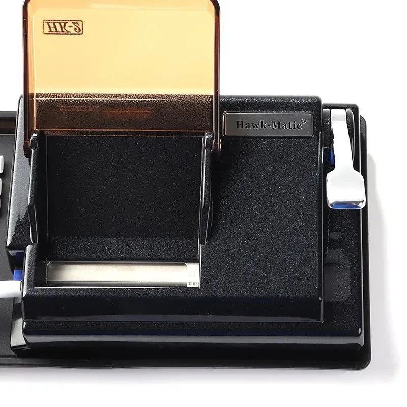5.5/6.5/8mm Tube Electric Cigarette Rolling Machine with Tray HK-2 Automatic Tobacco Roller Filling Maker Smoking Accessories - Image 4