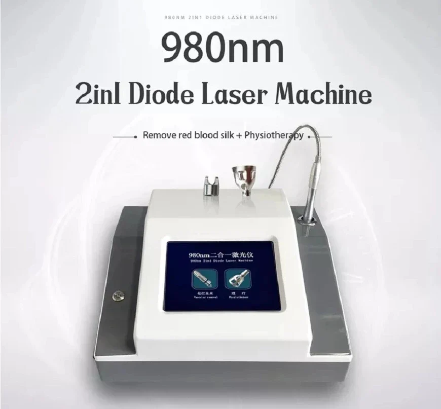 5 IN 1  980nm Laser-Vascular Removal Machine Diode Laser-980 Physiotherapy For Vascular And Spider Vein Removalpro - Image 4