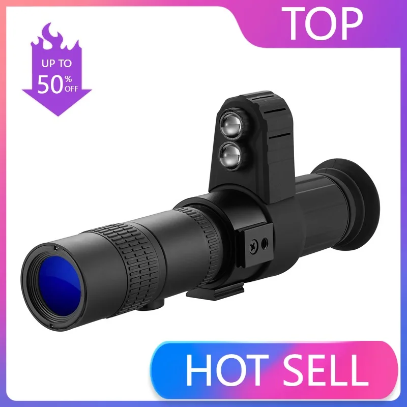 500M Cross Cursor Night Vision Instrument Infrared HD SearchTelescope Set Aiming At Night Vision Hunting Ghost Hunting Equipment - Image 3