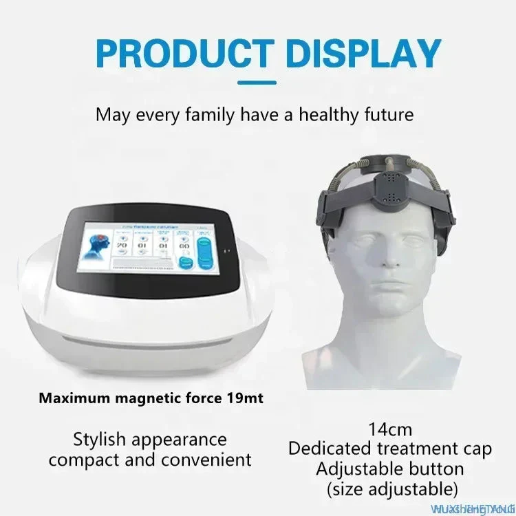 50mT English Machine Stroke Depression Parkinson Alzheimer autistic children Repetitive Transcranial Magnetic Stimulator rTMS - Image 3