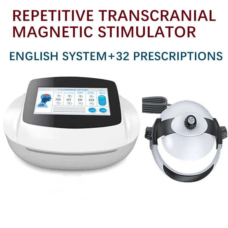 50mT English Machine Stroke Depression Parkinson Alzheimer autistic children Repetitive Transcranial Magnetic Stimulator rTMS - Image 4