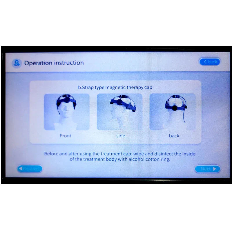 50mT English Machine Stroke Depression Parkinson Alzheimer autistic children Repetitive Transcranial Magnetic Stimulator rTMS - Image 5