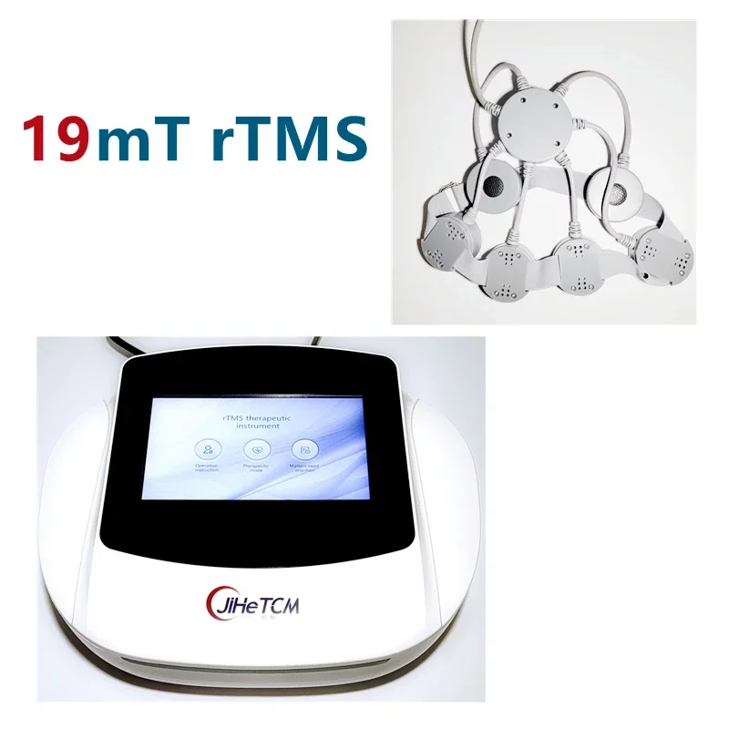 50mT English Machine Stroke Depression Parkinson Alzheimer autistic children Repetitive Transcranial Magnetic Stimulator rTMS - Image 7