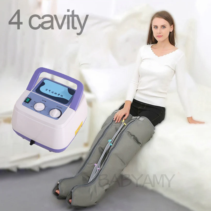 6 Cavity Electric Air Compression Leg Massager Leg Wraps Stovepipe Foot Ankles Calf Massage Machine Relax and lose weight 220V - Image 3