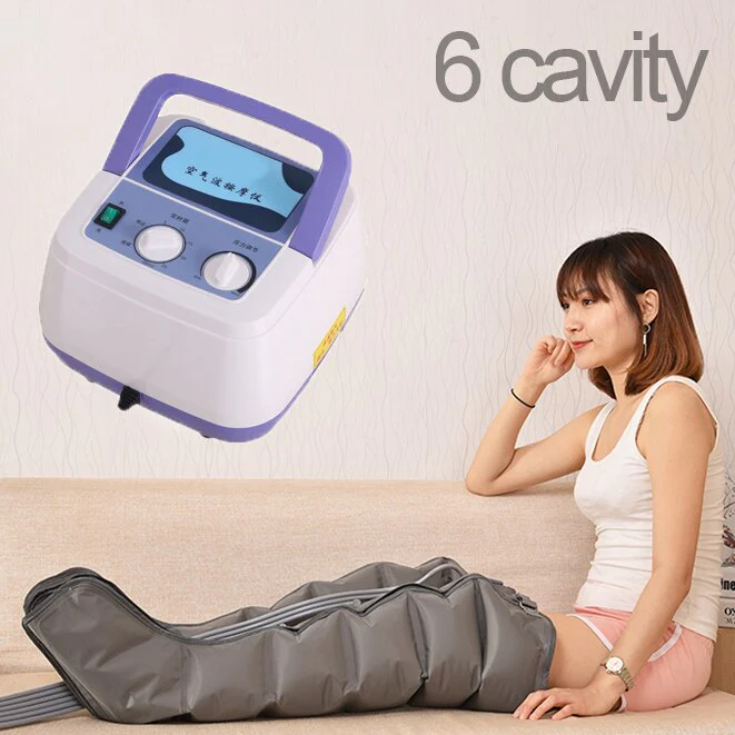 6 Cavity Electric Air Compression Leg Massager Leg Wraps Stovepipe Foot Ankles Calf Massage Machine Relax and lose weight 220V - Image 4