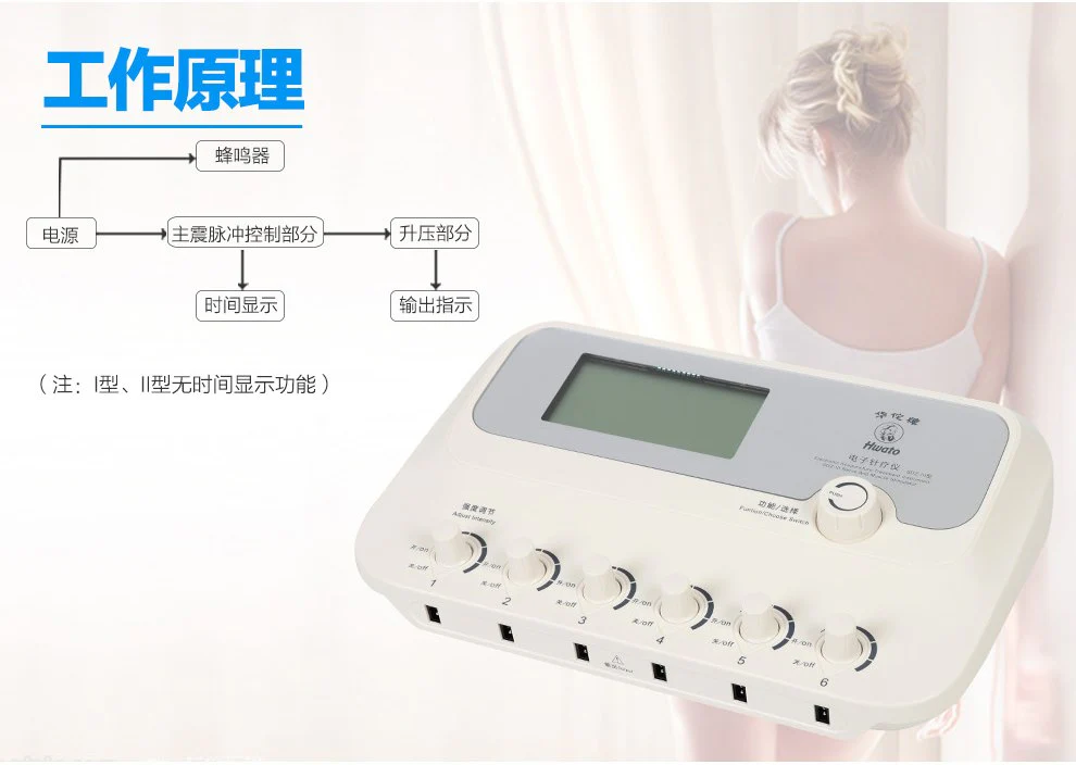 6 Channels Hwato sdz-iii Low-Frequency Electro Acupuncture Stimulator Acupuncture needle for Nerve and muscle - Image 7