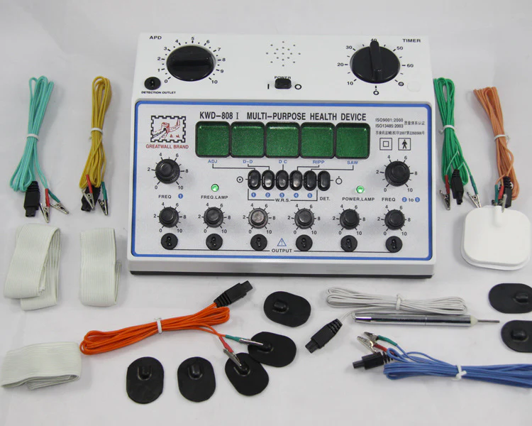 6 Channels Tens UNIT. Multi-Purpose Acupuncture Stimulator Health Massage Device. KWD-808I Electrical nerve muscle stimulator - Image 2