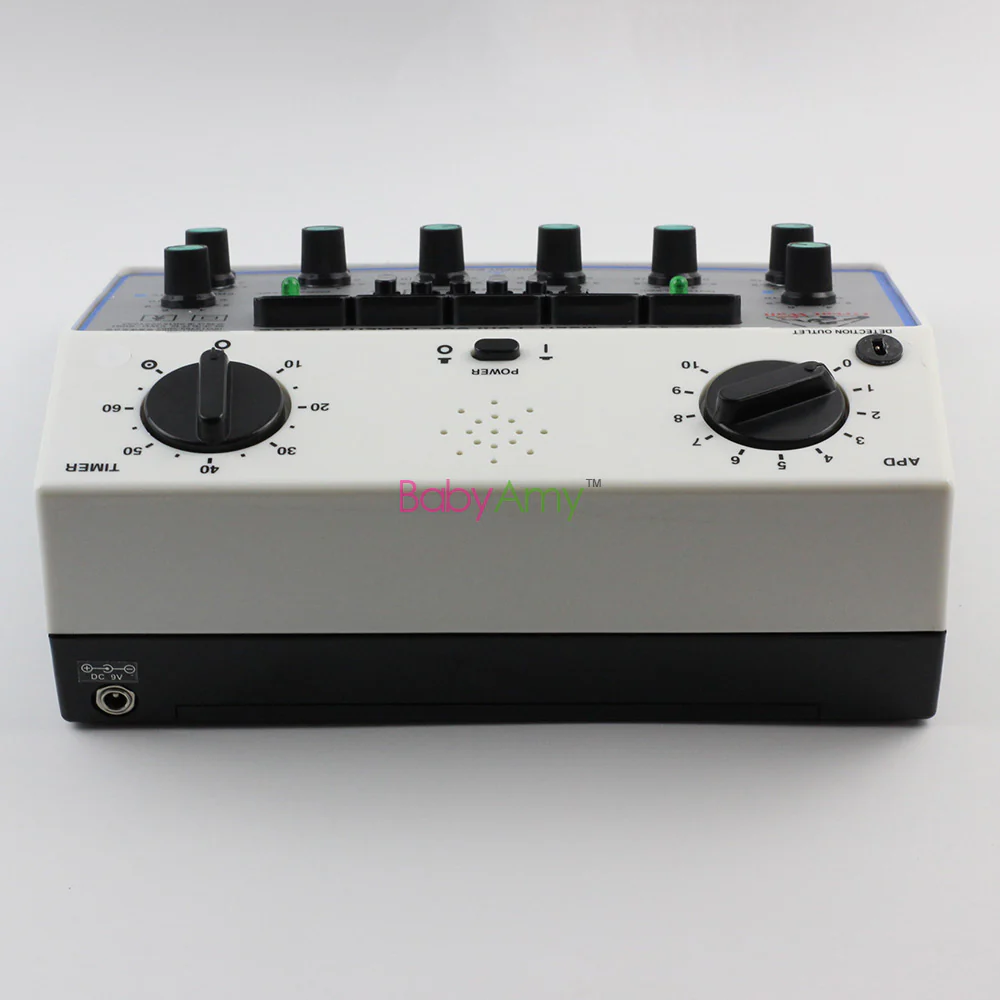 6 Channels Tens UNIT. Multi-Purpose Acupuncture Stimulator Health Massage Device. KWD-808I Electrical nerve muscle stimulator - Image 7