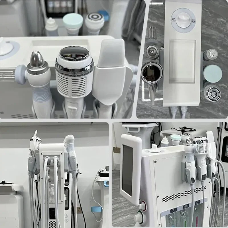 6 in 1 Aqua Hydra Peelin Jet Facial Moisture Facial Skin Care Equipment Oxygen Hydro Microdermabrasion Skin Rejuvenation Machine - Image 5