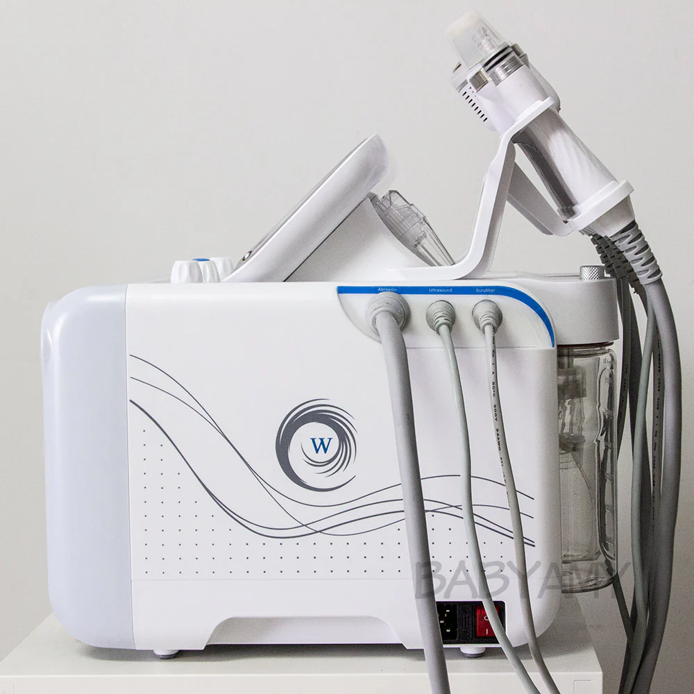 6 In 1 H2O2 Water Oxygen Jet Peel Hydra Beauty skin Cleansing Hydro Dermabrasion Hydra facial Machine Water Aqua Peeling - Image 11