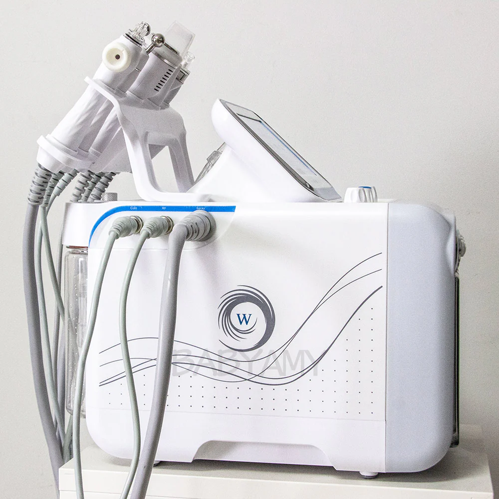 6 In 1 H2O2 Water Oxygen Jet Peel Hydra Beauty skin Cleansing Hydro Dermabrasion Hydra facial Machine Water Aqua Peeling - Image 12