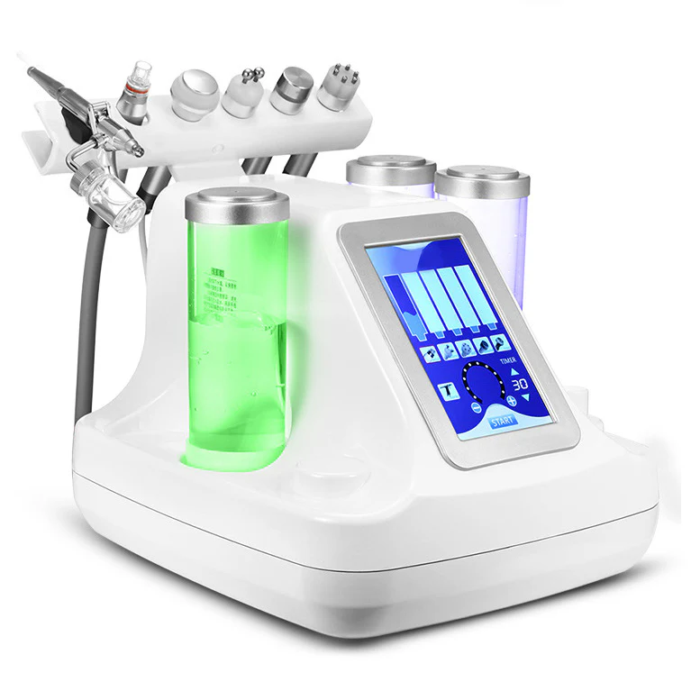 6 In 1 Vacuum face cleaning Hydro Dermabrasion Water Oxygen Jet Peel Machine for Vacuum Pore Cleaner Facial Massage Machine - Image 2