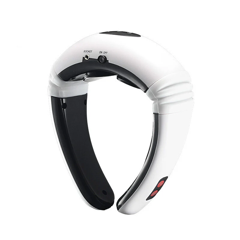 6 Mode Electric Pulse Back and Neck Massager Far Infrared Heating Pain Relief Tool Health Care Relaxation 16 strength - Image 3