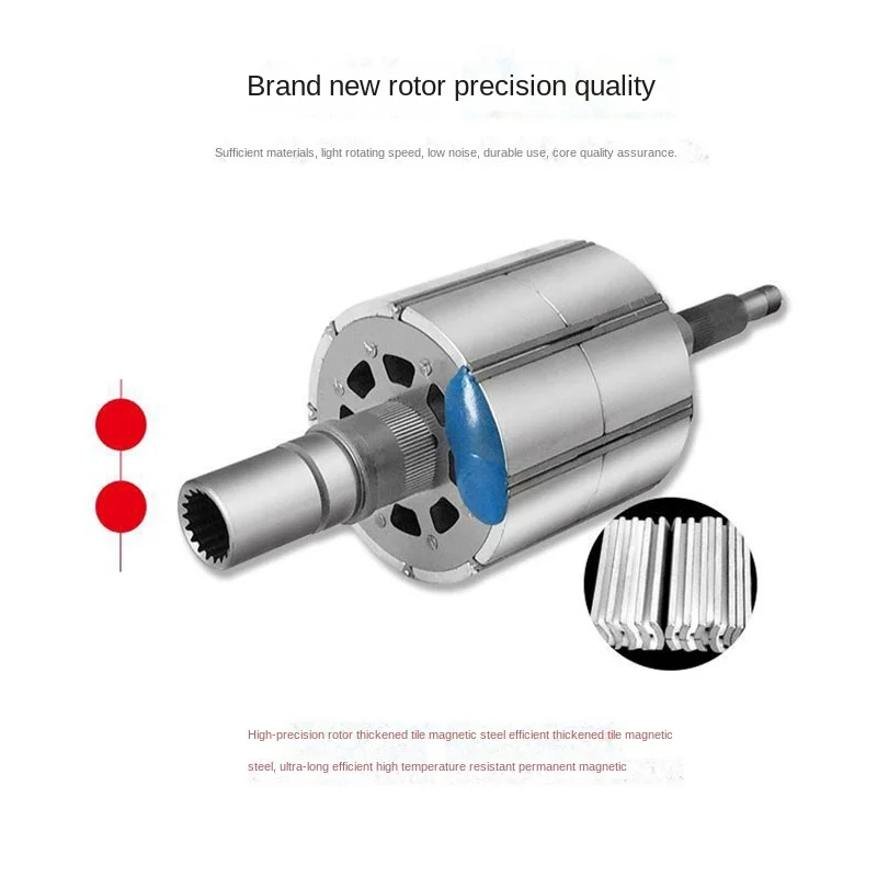 60V/72V 3000W 4600RPM permanent magnet brushless DC motor differential speed electric vehicles, machine tools, DIY Accessories Y - Image 5