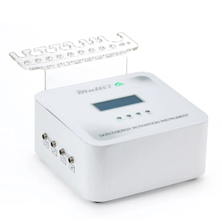 Multi 7 O2 7 in 1 diamond microdermabrasio Micro-current face lifting machine skin whitening wrinkle removal Oxgen jet skin care machine - Image 3
