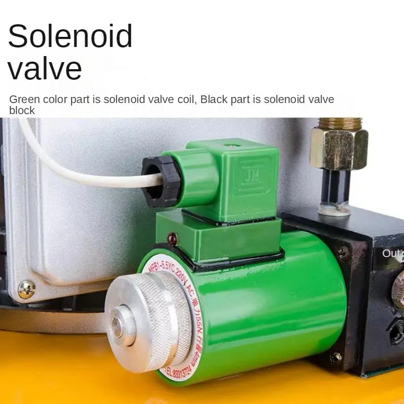 750W Electric Hydraulic Pump Ultra High Pressure Electric Pump Hydraulic Oil Station High Pressure Oil Pump - Image 4