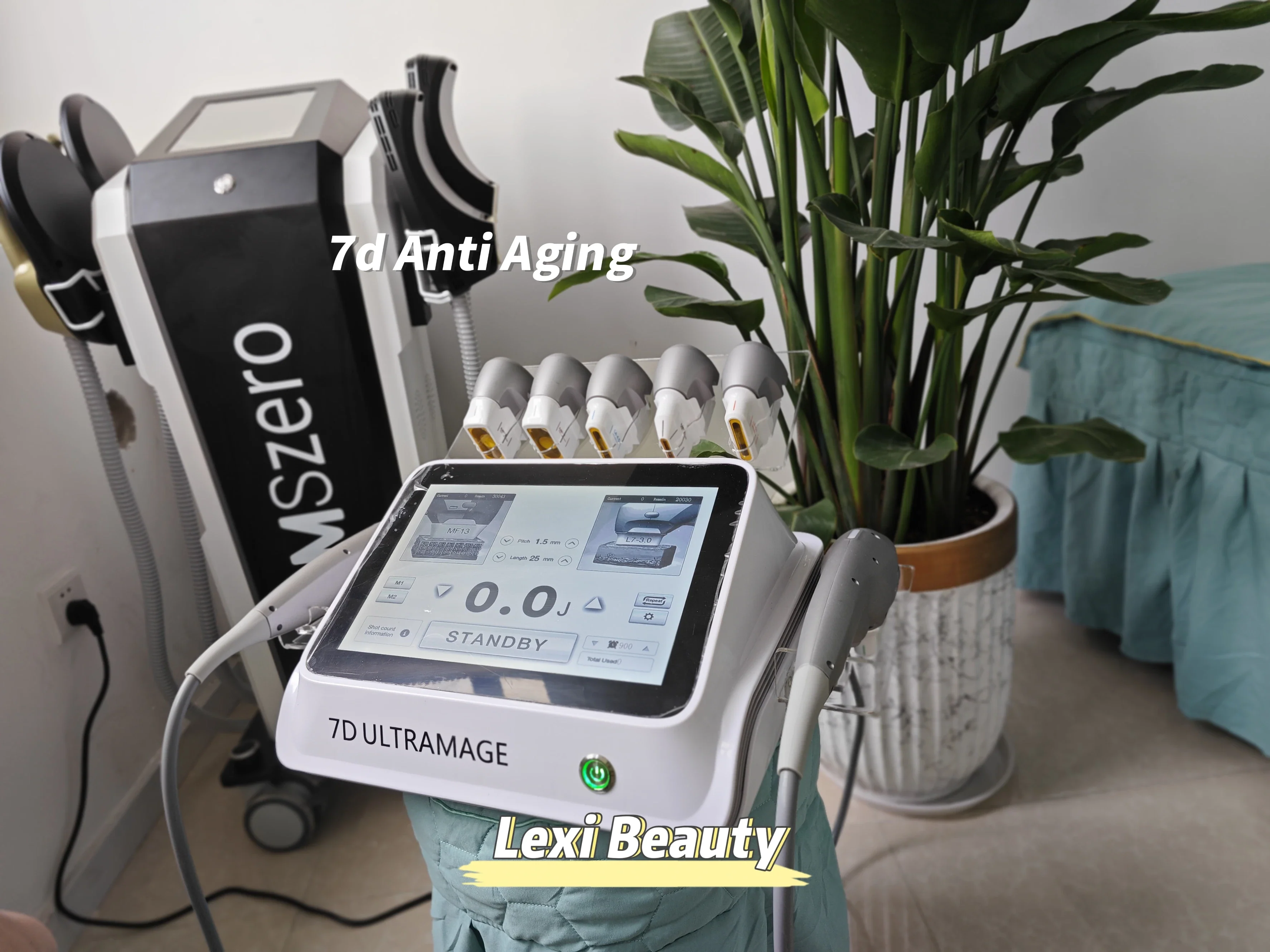 Newest 7D ULTRAMAGE HIFU Face Lifting Anti-wrinkle Fat Removal Machine Body Face 7 Head 30000 ShotsTreatment Effective - Image 5
