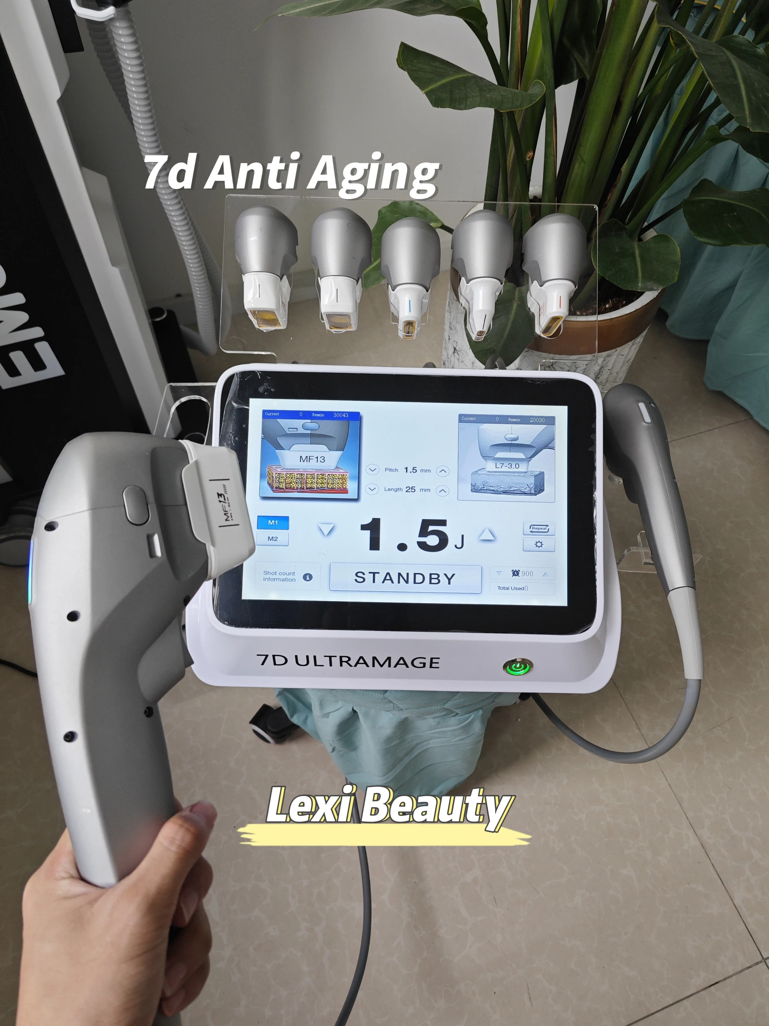 Newest 7D ULTRAMAGE HIFU Face Lifting Anti-wrinkle Fat Removal Machine Body Face 7 Head 30000 ShotsTreatment Effective - Image 6