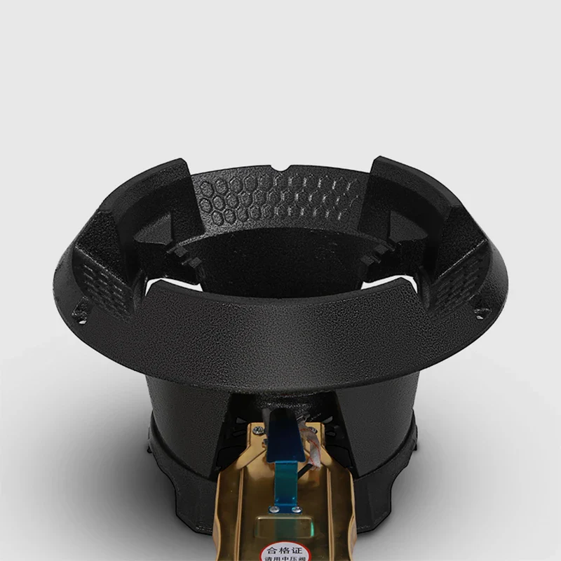 8#/10# commercial high-pressure gas stove single-hole high-pressure liquefied gas stove for hotel restaurants - Image 4