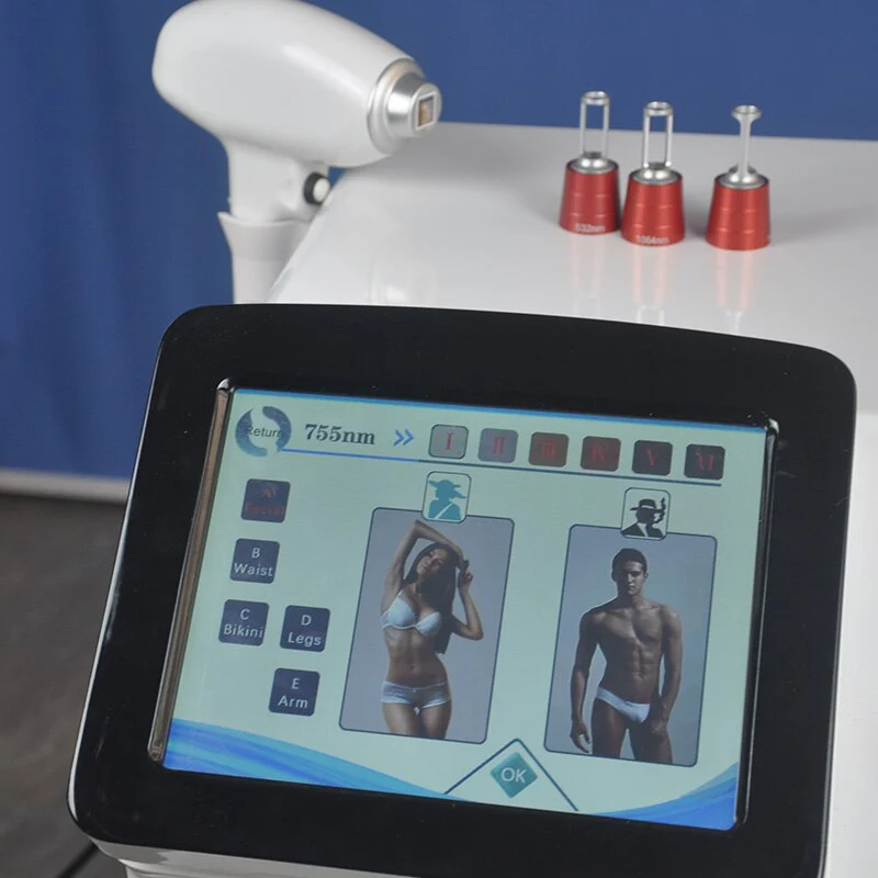 808nm Diode Laser Hair Removal Machine 755nm 1064nm Picosecond Laser Tattoo Removal Machine Ice Platinum Xl 1600W - Image 4