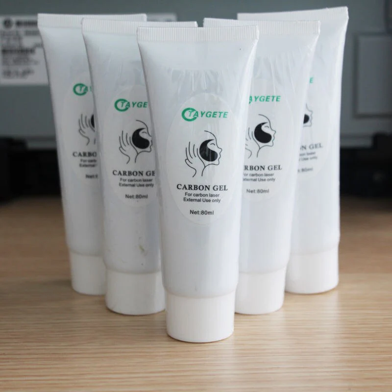 80ml Carbon Cream Gel Face Massage whitening Laser Cream Rejuvenation Active Carbon Gel Extermal Use Skin Care - Image 2