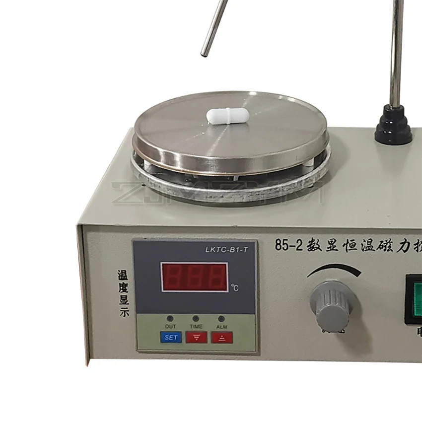 85-2 Laboratory Magnetic Stirrer Heating Plate Digital Display 2200rpm Adjustable Churn Stir Machine Blender Laboratory Stirrer - Image 3