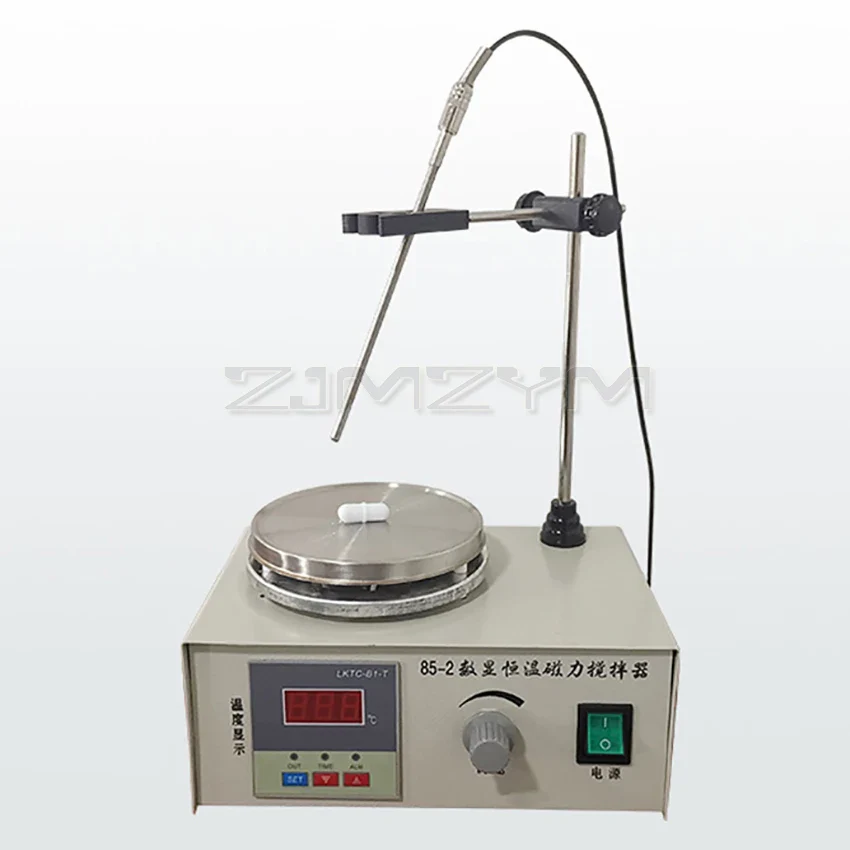 85-2 Laboratory Magnetic Stirrer Heating Plate Digital Display 2200rpm Adjustable Churn Stir Machine Blender Laboratory Stirrer - Image 4