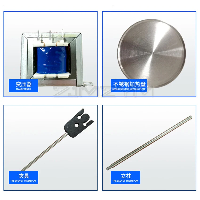 85-2 Laboratory Magnetic Stirrer Heating Plate Digital Display 2200rpm Adjustable Churn Stir Machine Blender Laboratory Stirrer - Image 6