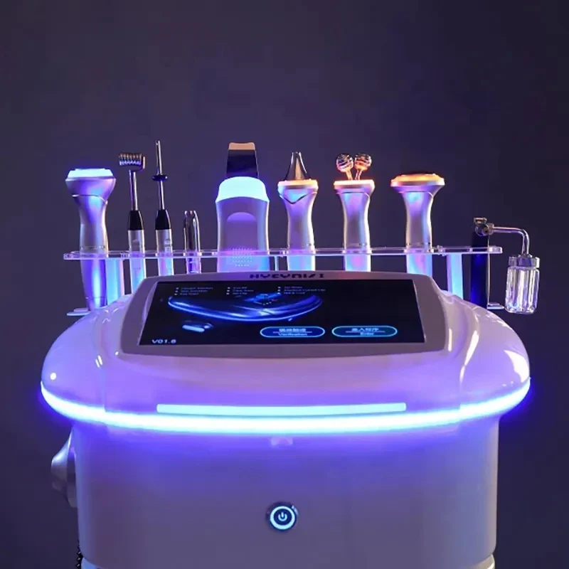 9 In 1 Hydra Professional Machine Aqua Facial Device New Beauty Health Korea Solution Aquaskin Smart Multifunction Oxygen Jet - Image 3