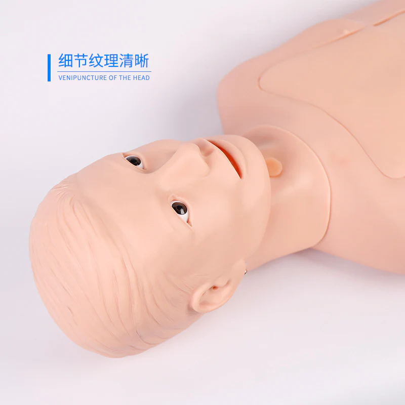 Advanced Nasogastric & Tracheal Care Model – Stomach & Tracheal Tube Insertion Training, Gastric Lavage Simulation for Medical Education - Image 2