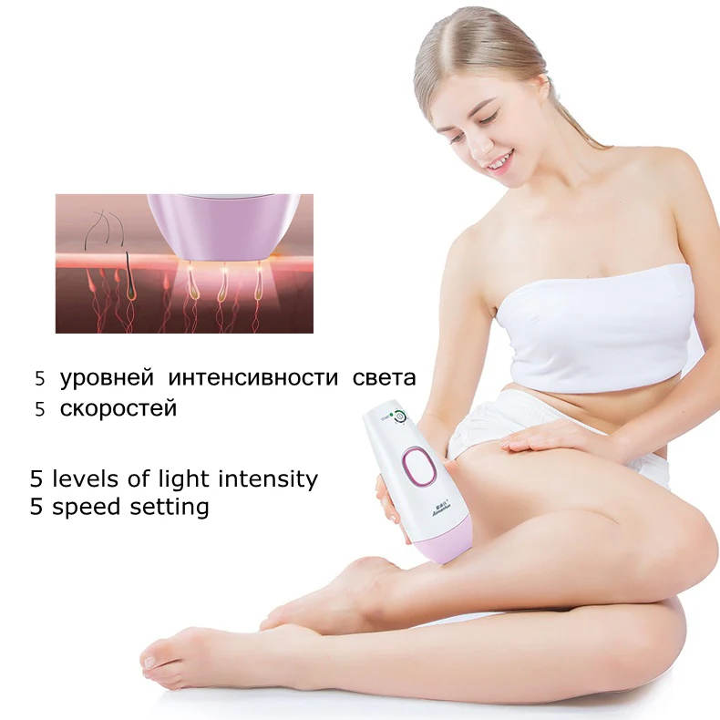 Aimanfun A-3288 laser epilator IPL hair removal photo women Face Hair Remover - Image 3