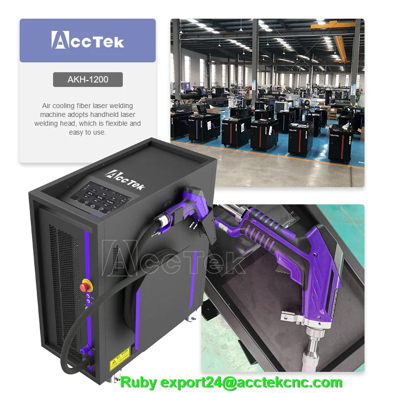 Air-Cooled Portable Laser Welding Machine Handheld Laser Welding Machine 1500w 2000w Laser Welding Cutting Machine For 3mm Metal - Image 2