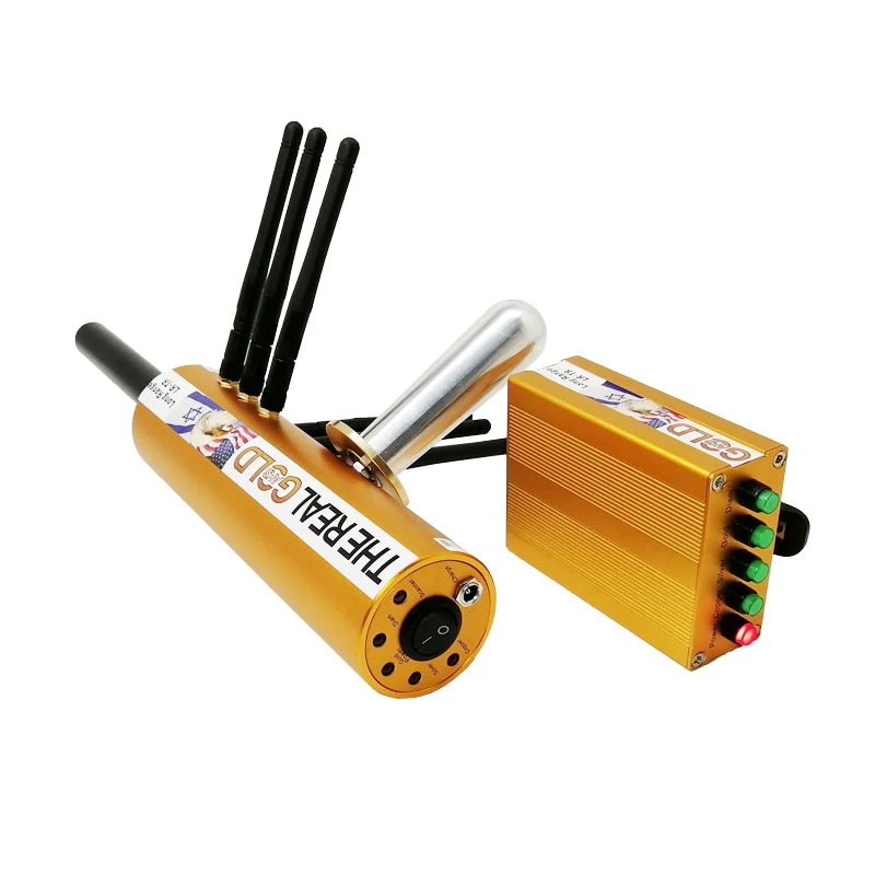 The real gold Underground 3D AKS Gold Detectors with 6 pieces Signal booster Long Range Diamond Gold Silver Copper Detector - Image 3